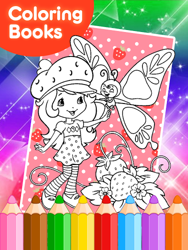 Coloring Book for strawberry截图1