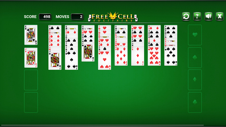 Free Cell Solitaire截图1