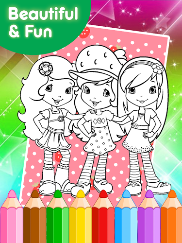 Coloring Book for strawberry截图2