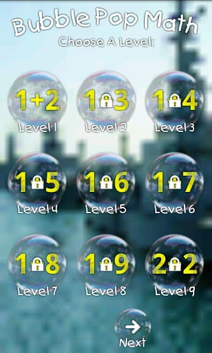 Bubble Pop Math Kids Game Free截图5