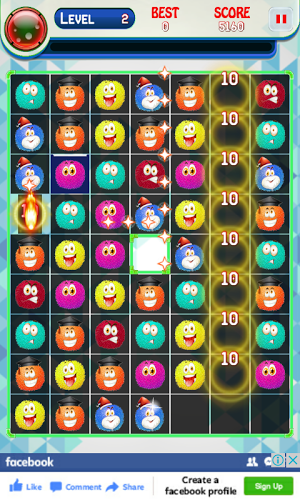 Crazy Ball Crush截图2