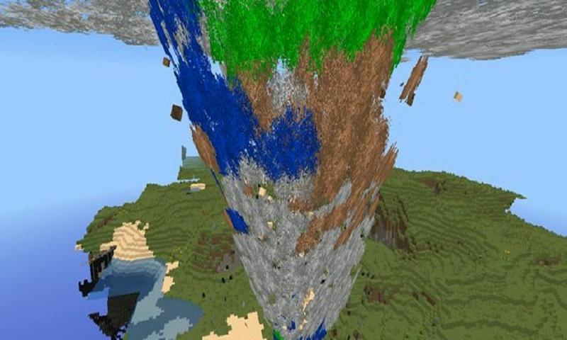 Tornado mod for MCPE截图3