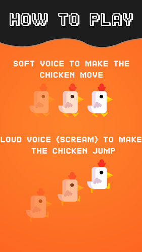 Chicken Scream Run Game 运行游戏截图3