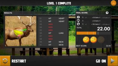 Deer Target Shooting EXPERT截图3