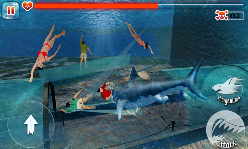 Scary Shark Evolution 3D截图1