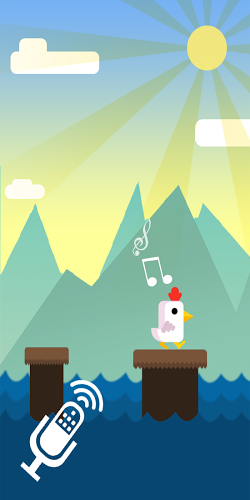 Chicken Scream Run Game 运行游戏截图5