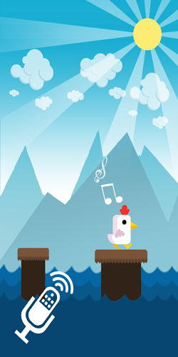 Chicken Scream Run Game 运行游戏截图4