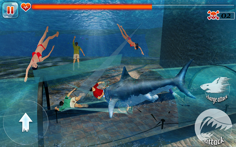 Scary Shark Evolution 3D截图5