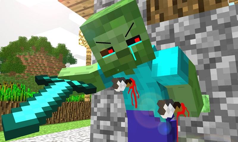 Mod Zombie Survival for MCPE截图3