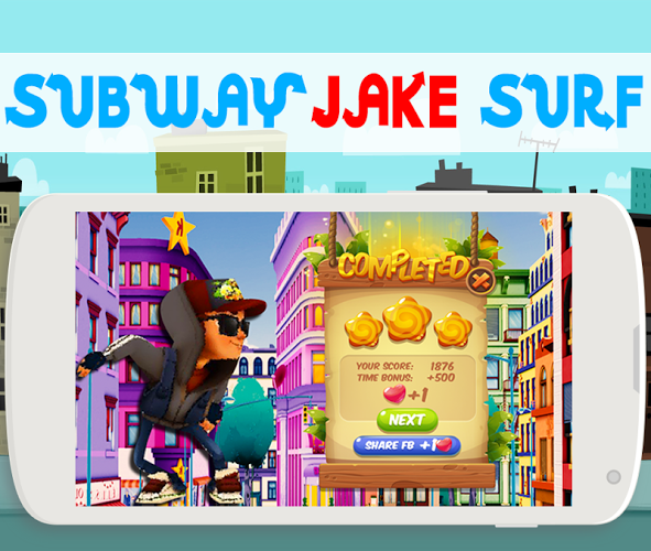 Subway jake Run Adventure 4K截图1