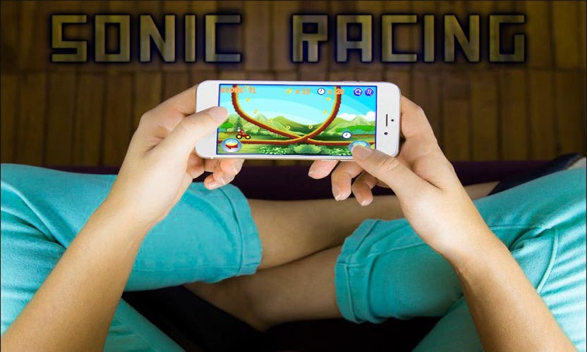 sonic game racing截图1