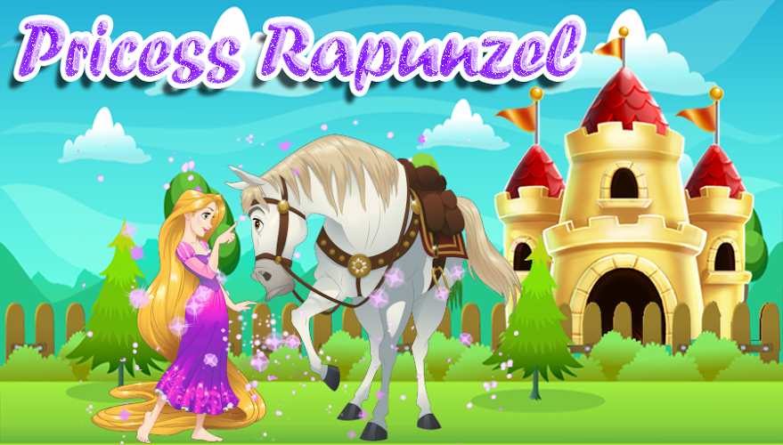 Princess Rapunzel with Horse截图1