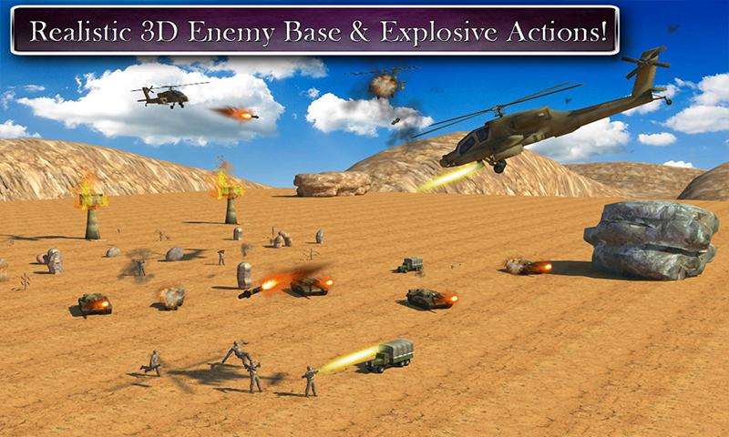 Helicopter War: Enemy Base截图5