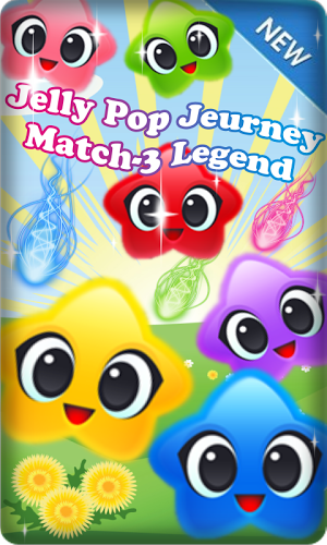 Gems Jelly Pop Journey Match-3截图5