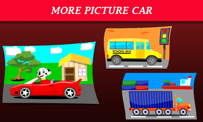 Kids Car Jigsaw Puzzle截图5