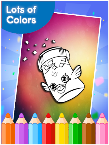 How To Color Shopkins Game截图3