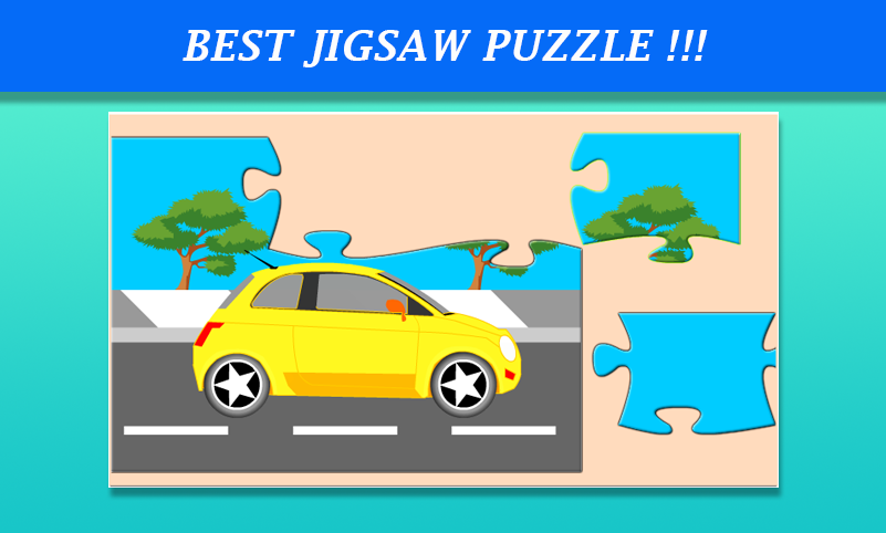 Kids Car Jigsaw Puzzle截图3