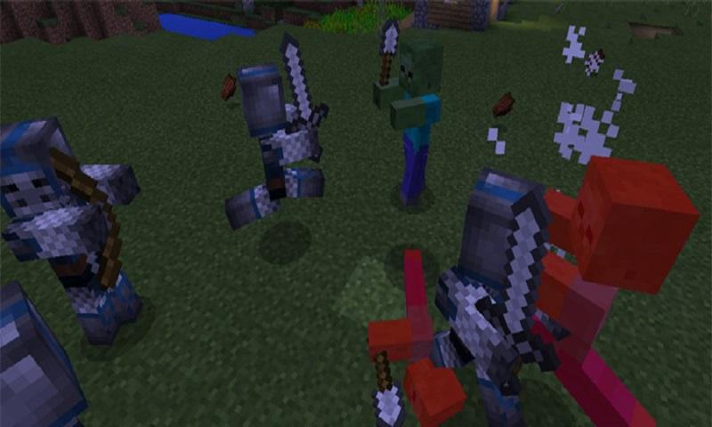 Mod Villagers Come Alive MCPE截图3