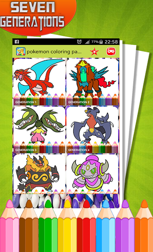 Coloring book for pokem fans截图5