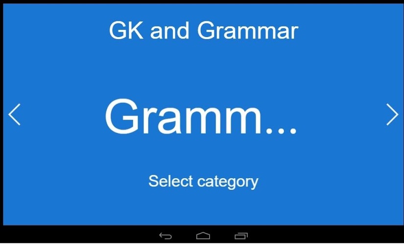 GK and Grammar截图2