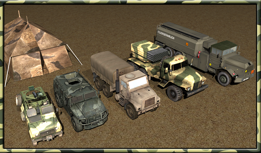 Army Vehicles Transport Train截图5