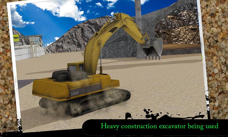 Mine Excavator Crane 3D截图3