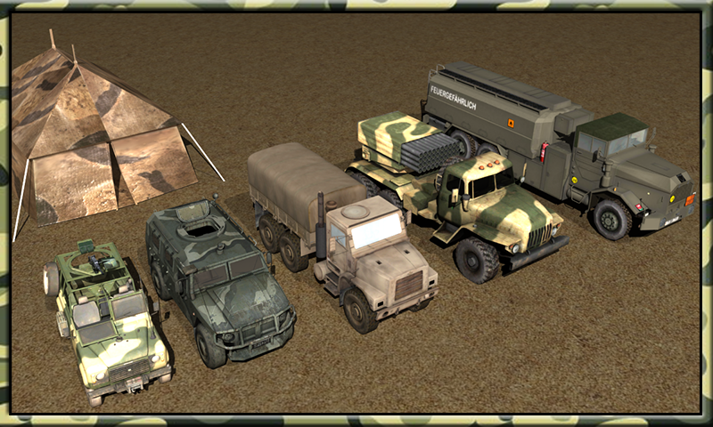 Army Vehicles Transport Train截图4