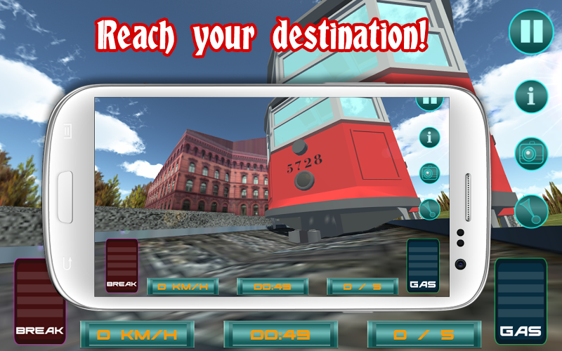 Rus Tram Tour 3D截图4