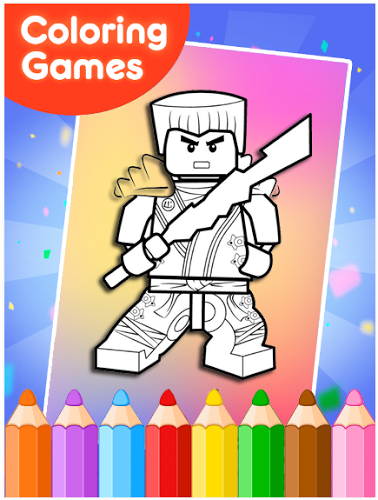 How to color Lego Ninjago截图4