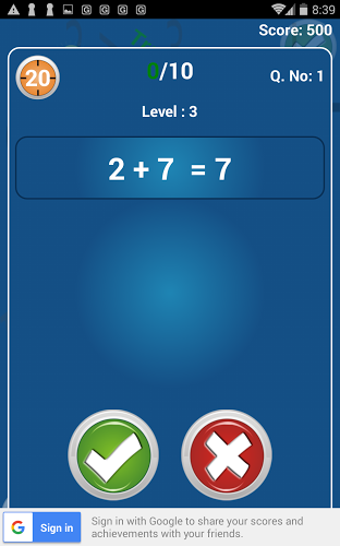 Maths Genius (Maths Games for)截图5