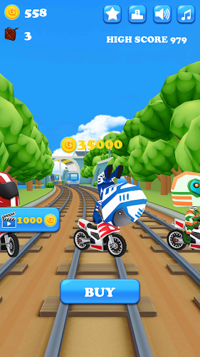 Subway Moto Bike Runner截图5