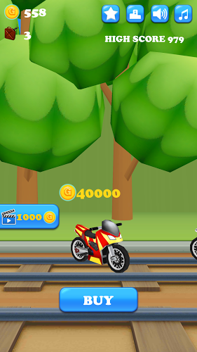 Subway Moto Bike Runner截图4