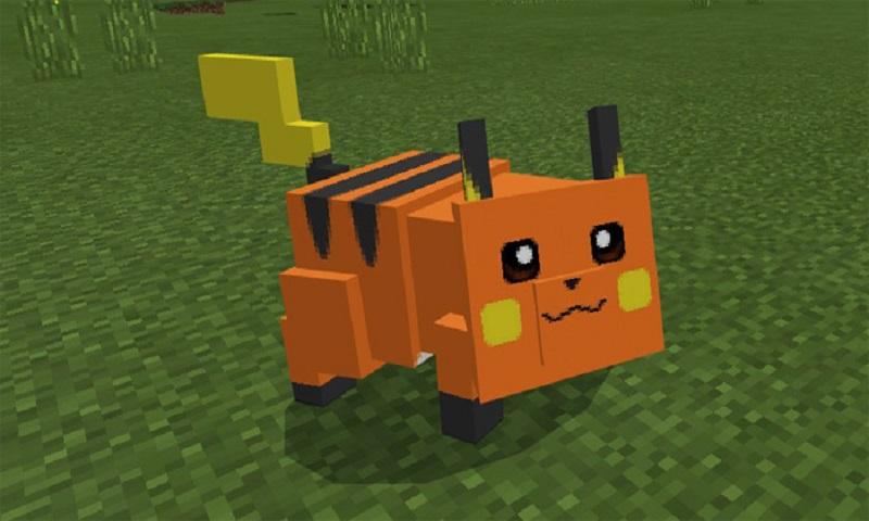 Raichu and Pikachu Addon MCPE截图3