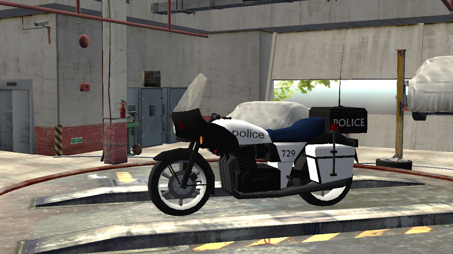 Police Motorbike Road Rider截图3