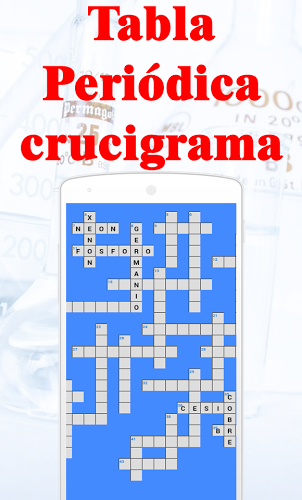 Tabla Periódica Crucigrama截图1