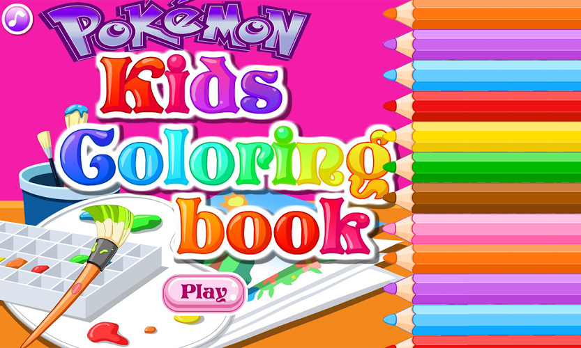 coloring book for pokem game截图1