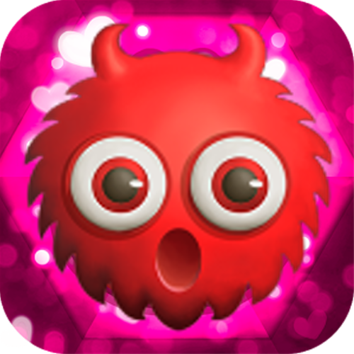 Hexa Blast Monster Link-Puzzle截图1