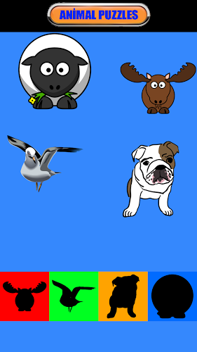 Toddler Animals Puzzles截图1