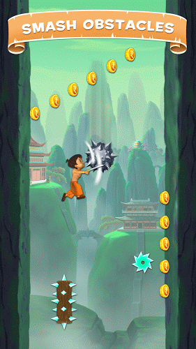 Chhota Bheem Kung Fu Jump截图5