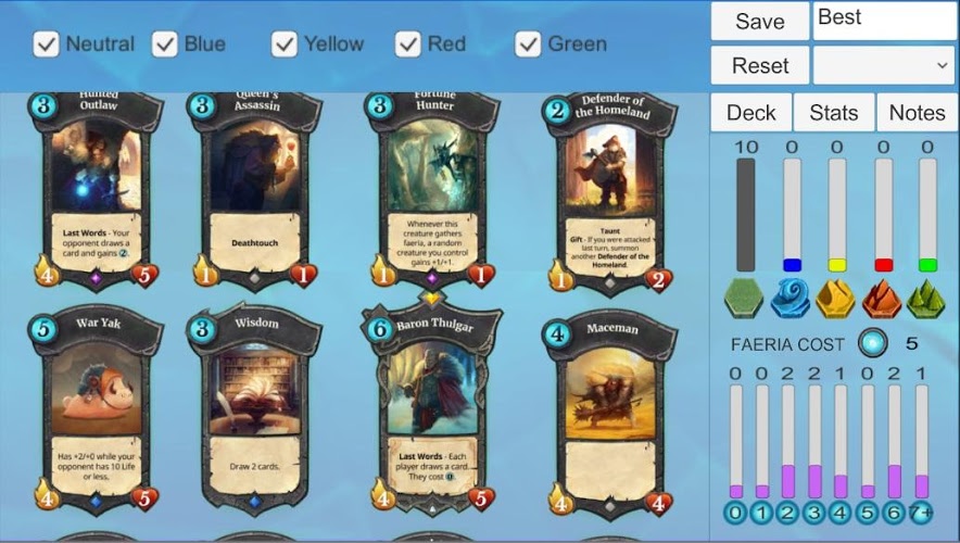 Deck Builder: Faeria截图3