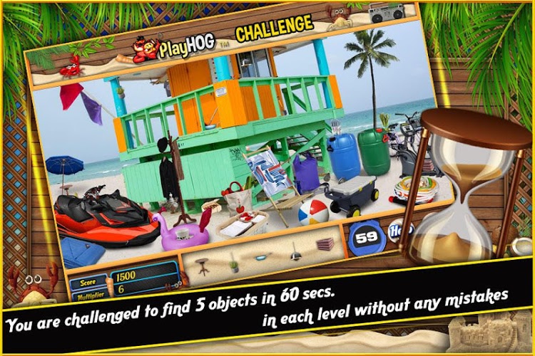 Beach Trip Hidden Object Games截图5