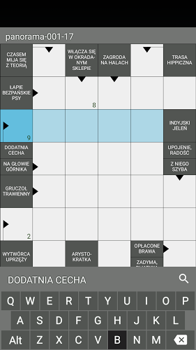 Krzyżówki po polsku - Kratka截图3