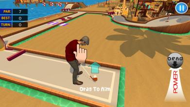 Mini Golf 3D Beach Master截图4