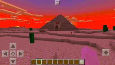 Treasure Hunt. Pyramid MCPE map!截图1