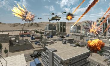 Helicopter Air Gunship Fighting 3D截图2