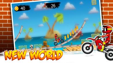 Bike Race Super X3Moto Game Free截图3