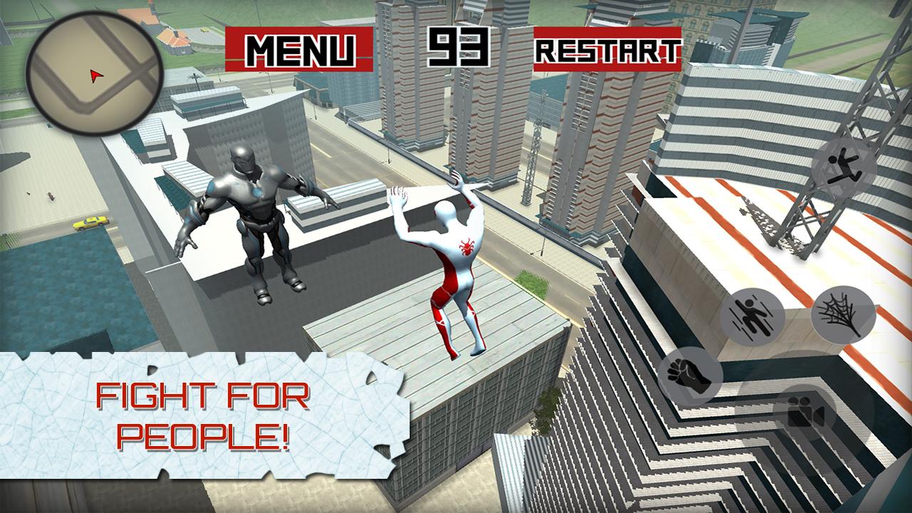 Strange Hero Spider Avenger 3D截图2