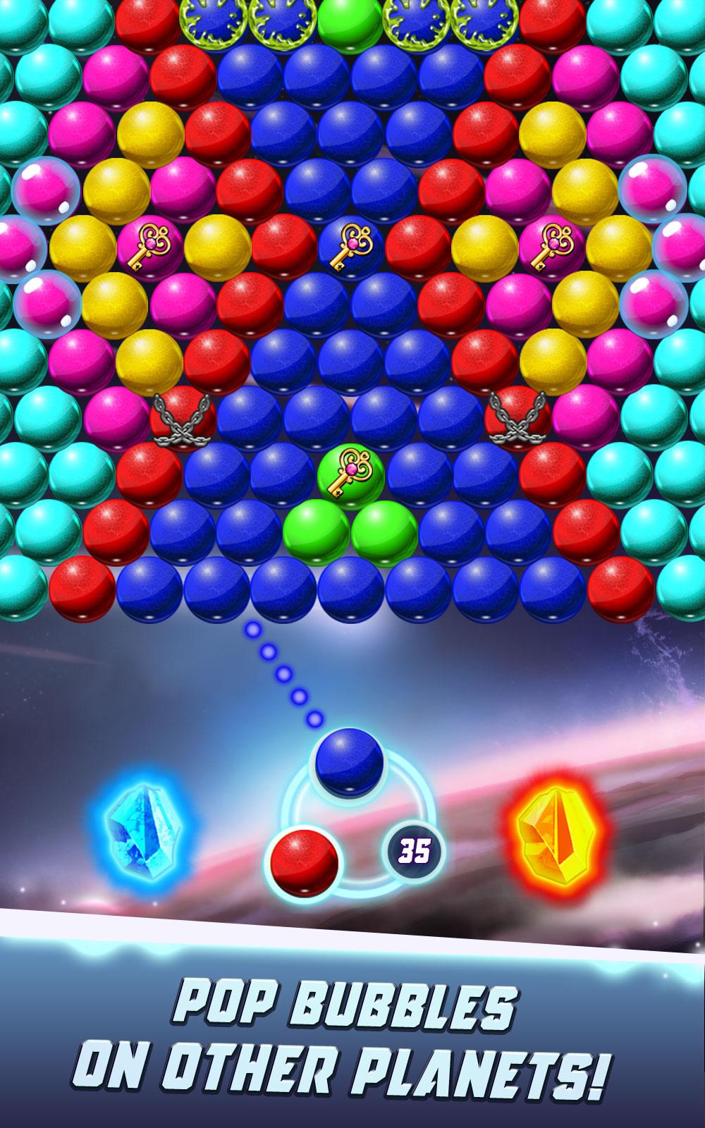 Bubble Shooter Galaxy Explore截图4