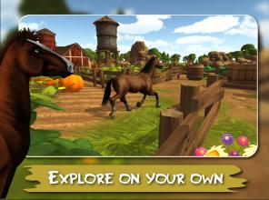 Wild Horse Adventure 3D截图1