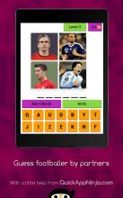 Guess footballer by partners截图5